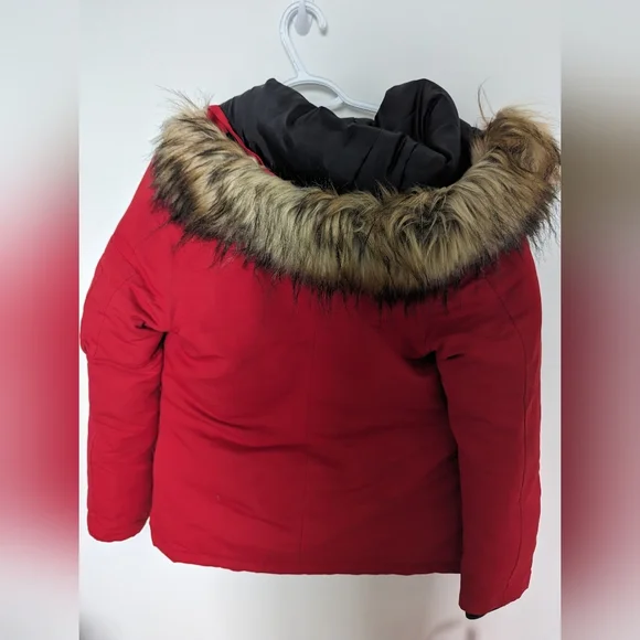 Blue notes red winter jacket - Picture 2 of 7